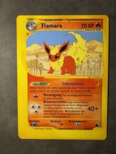 Flamara 8/144 Skyridge Pokemon TCG Karte, Deutsch, 2003 NM * Top*