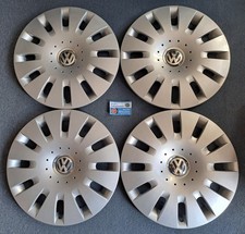 4 Radkappen für Vw Polo 9N Faclift in 15 Zoll mit Clipsystem!