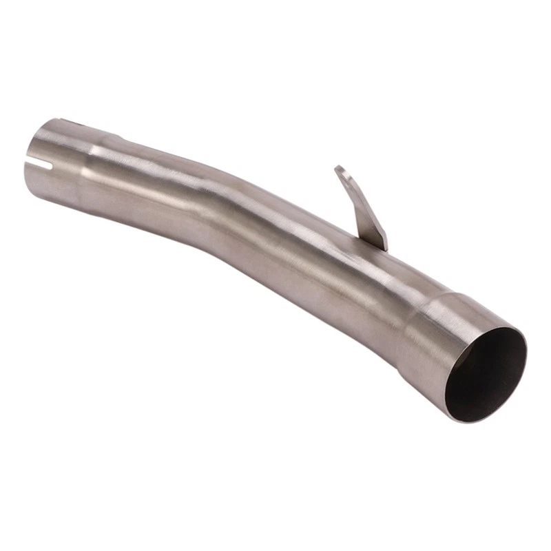 For kawasaki ZX6R 636 2009-2023 Motorcycle Exhaust Mid Link Pipe Stainless Steel - Image 4 of 4