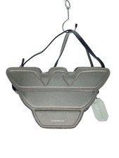 Borsa a tracolla EMPORIO ARMANI, pelle, argento