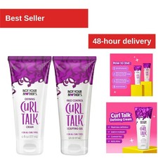 Not Your Mother's Curl Talk Frizz Control Gel  Defining Cream 2 Pack