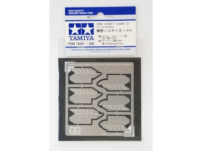 Tamiya - Fine Craft Saws II (zum Ritzen) (Stärke) 0,1 mm 74097