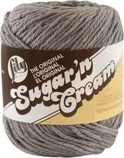 Sugar 'N Cream the Original Solid Yarn, 2.5Oz, Medium 4 Gauge, 100 Cotton - Ove