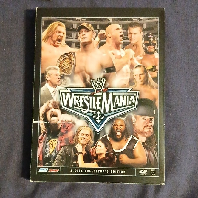 WWE: WrestleMania 22 (DVD, 3-Disc Collector's Edition With The Hall Of Fame Disc