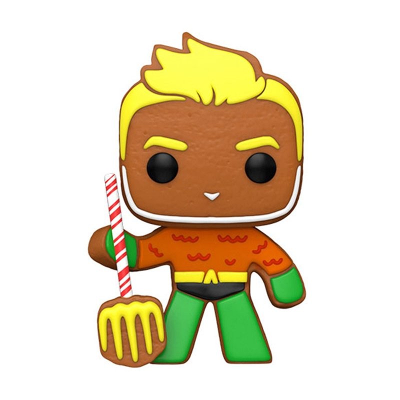 Funko Multicolore Pop! Dc Comics Holiday Heroes 2022 Aquaman (445) - Immagine 2