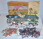 Vintage 1960s Marx Miniature Charge of the Light Brigade Playset in Original Box