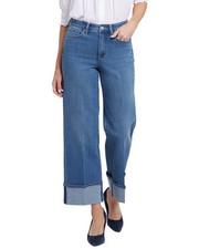 Nydj Petite Teresa Stillwater Lake Wide Leg Jean Women's