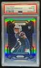 2023 Prizm Christian Gonzalez Rookie Variations RC Prizms Silver #341 PSA 10