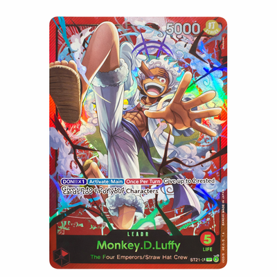 Monkey.D.Luffy ST21-001 Alt Art Leader - One Piece TCG Starter
