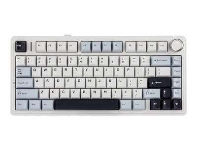 Aula F75 Gasket Mechanical Keyboard, 75% Wireless Hot Swappable Gaming Keyboard