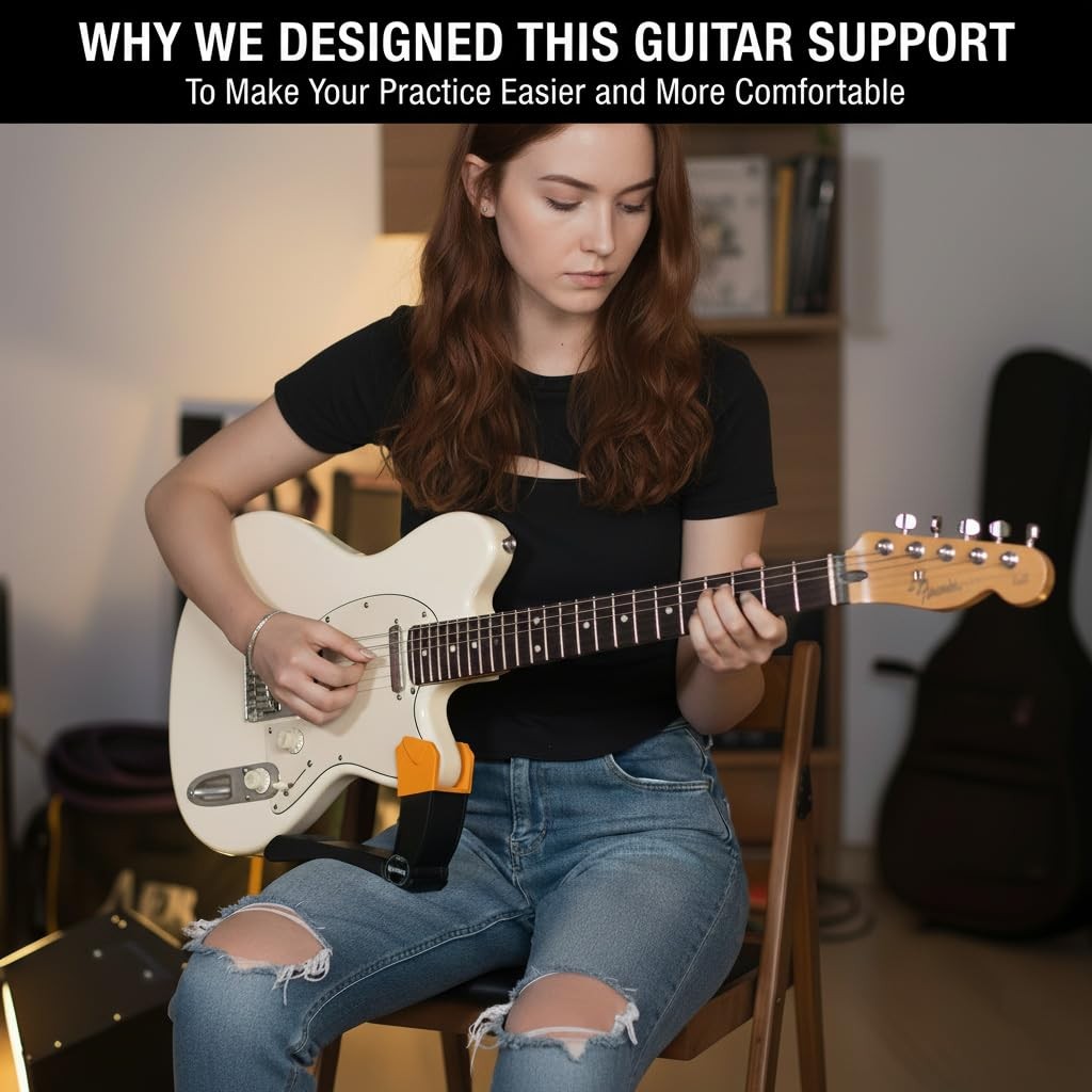 Supporto regolabile per chitarra elettrica foto 2