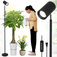 Tall Grow Lights for Indoor Plants Full Spectrum, 40W Sunlike Standing Plant ...