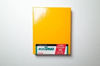 Kodak T-Max 400 4x5'' (10 Blatt) - analoger Film BW Schwarzweiß Großformat