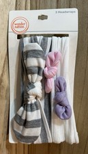 3 Headwraps Multicolor for All Hair Types - A0179