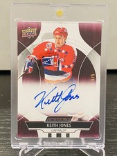 2024-25 Upper Deck 5/5 Engrained Icons Keith Jones Auto Capitals