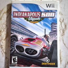 Destineer Indianapolis 500 Legends Nintendo Wii CIB Manual E NTSC-U/C 2007