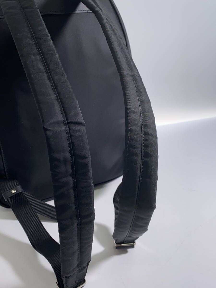 Agnes b. Backpack, Nylon, Black, Solid Color, OAS… - image 7