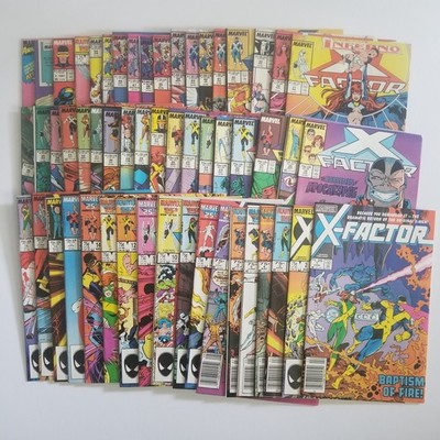 X-Factor #'s 1-50 + ANN #'s 1-4 (Marvel) 54 issue lot 1st Apocalypse, Archangel+