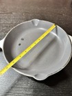 Le Creuset #26 White enameled cast iron skillet 10.5” Double Spout — photo 6