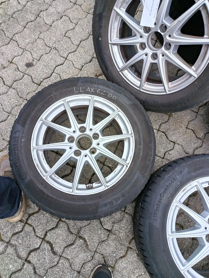 Mercedes A B Klasse CLA W177 W247 W118 205/60 R16 Winter Räder Winterräder ALU - Bild 4 von 4