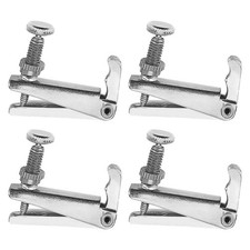 4 PCS Silver Violin Fine Tuners 4/43/4 Metal String Adjusters Pro Part Tool