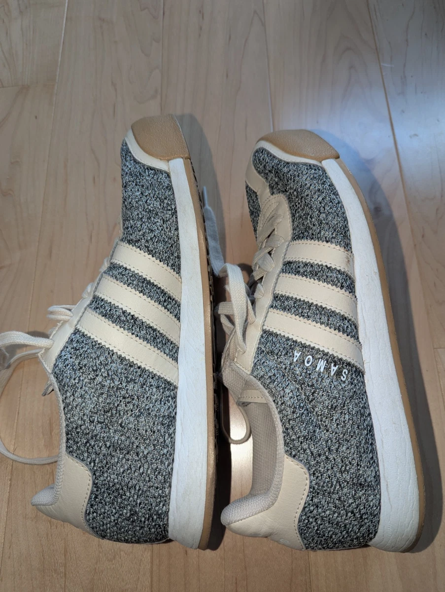 adidas gazelle silver green womens adidas Samoa 'White/ Black' 10.5 main image 1