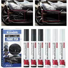6Pcs Car Clear Scratch Remover Touch Up Pens Auto Paint Repair Pen Brush New DIY