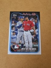 2024 Topps #424 "Best of the Best" Mookie Betts Rafael Devers