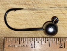 15 ROUND BALL JIGS 1/4oz to 1oz 2X STRONG MUSTAD 3/0 32824 HOOK Monster 3x