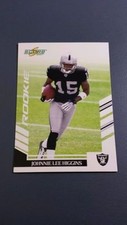 JOHNNIE LEE HIGGINS 2007 SCORE FOOTBALL RC ROOKIE CARD # 383 B0104. rookie card picture
