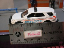 2024 RESCUE III Design '16 FORD INTERCEPTOR UTILITY☆white;POLICE ☆Matchbox LOOSE