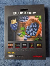 AudioQuest Blueberry HDMI Cable 1.5m/5ft 4K/8K HDR 18Gbps - NEW