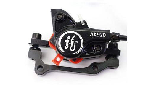 SwishTi Mountain E-Bike MTB Set Freno Rotore Disco Idraulico Nero - Foto 4 di 6