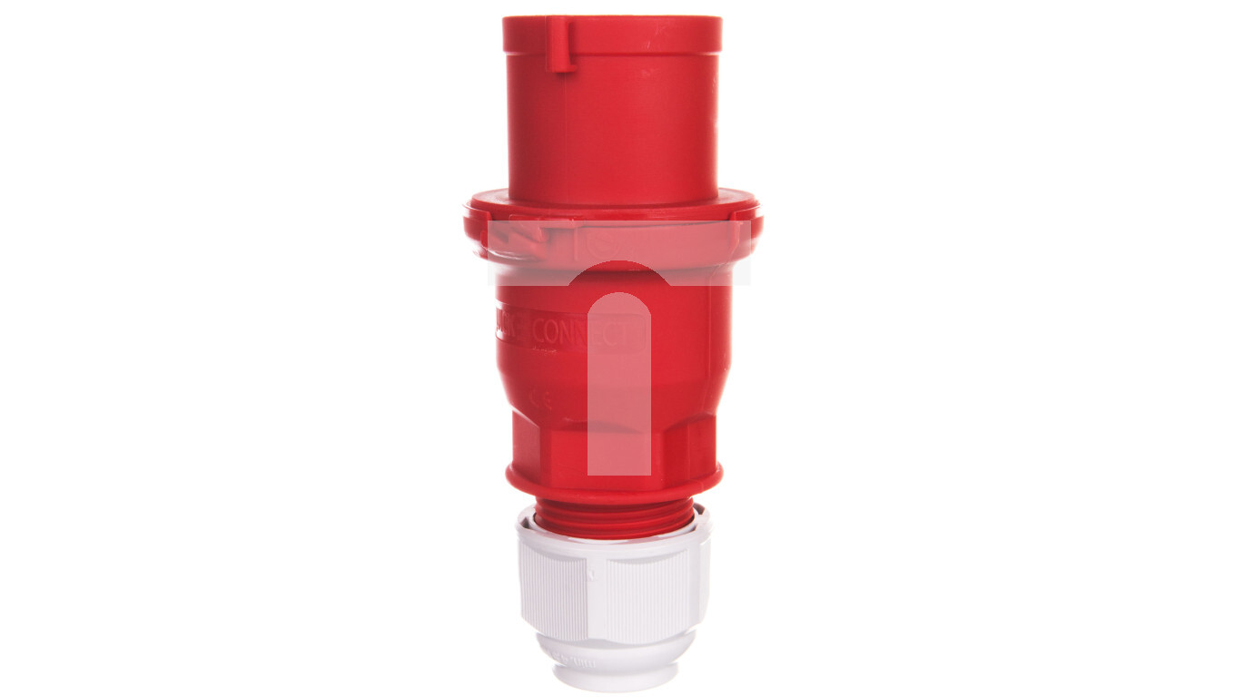 Portable plug 32A 4P 400V 6h IP44 MULTI-GRIP Quick-Connect 2142 /T2UK