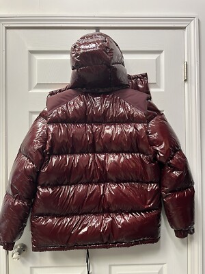MONCLER KARAKORUM FRGMT ダウンジャケット レッド　3 MONCLER Karakorum Ripstop Hooded Down Jacket for Men | MR PORTER