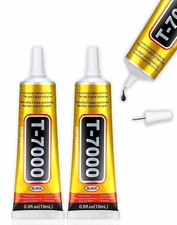 T-7000 15ml (2 PK) Rhinestone Black Glue Multi-purpose For Jewelry Glass Phone