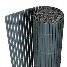 NOWOŚĆ.HOLZ® PVC MATA MASKUJĄCA 90x300cm SZARA OCHRONA PRYWATNOŚCI OCHRONA PRZED WIATREM OGRODZENIE BALKONOWE