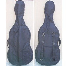 Funion 4/4 Cello Bag Water Resistant Sponge Pad Interior With Bow Pocket Book