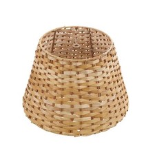 Aspen Creative 32987, Empire Spider Lamp Shade, Natural Banana Leaf, 9" Top x...