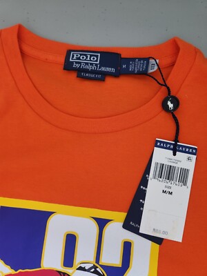 NWT Polo Ralph Lauren Men's 92 Ski Graphic LS T-Shirt Sz M NWT Polo Ralph Lauren Men's 92 Ski Graphic LS T-Shirt Sz M