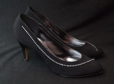 Alfresco Black Pumps with Rhinestones - Size 8.5