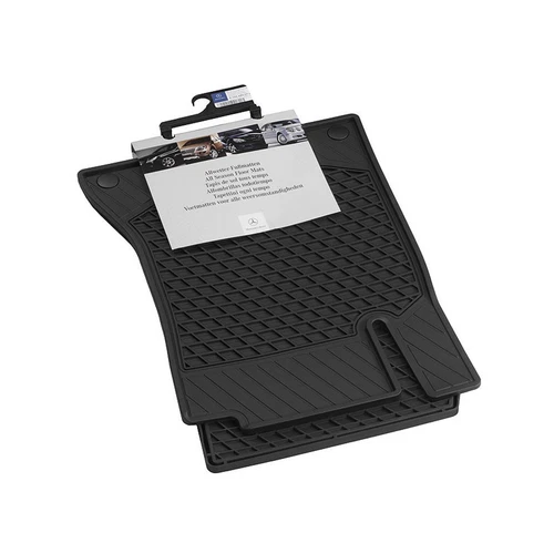 Mercedes-Benz Original Set Rubber Floor Mats Black C/X 117 CLA Class LHD New