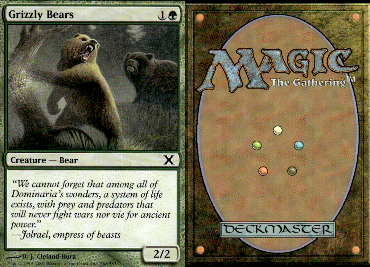 Magic the Gathering -MTG-Grizzly Bears | eBay
