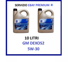 10 LITRI Olio Motore GM OPEL Dexos2 5w30 AceaC3  BENZINA E DIESEL BEST PRICE!