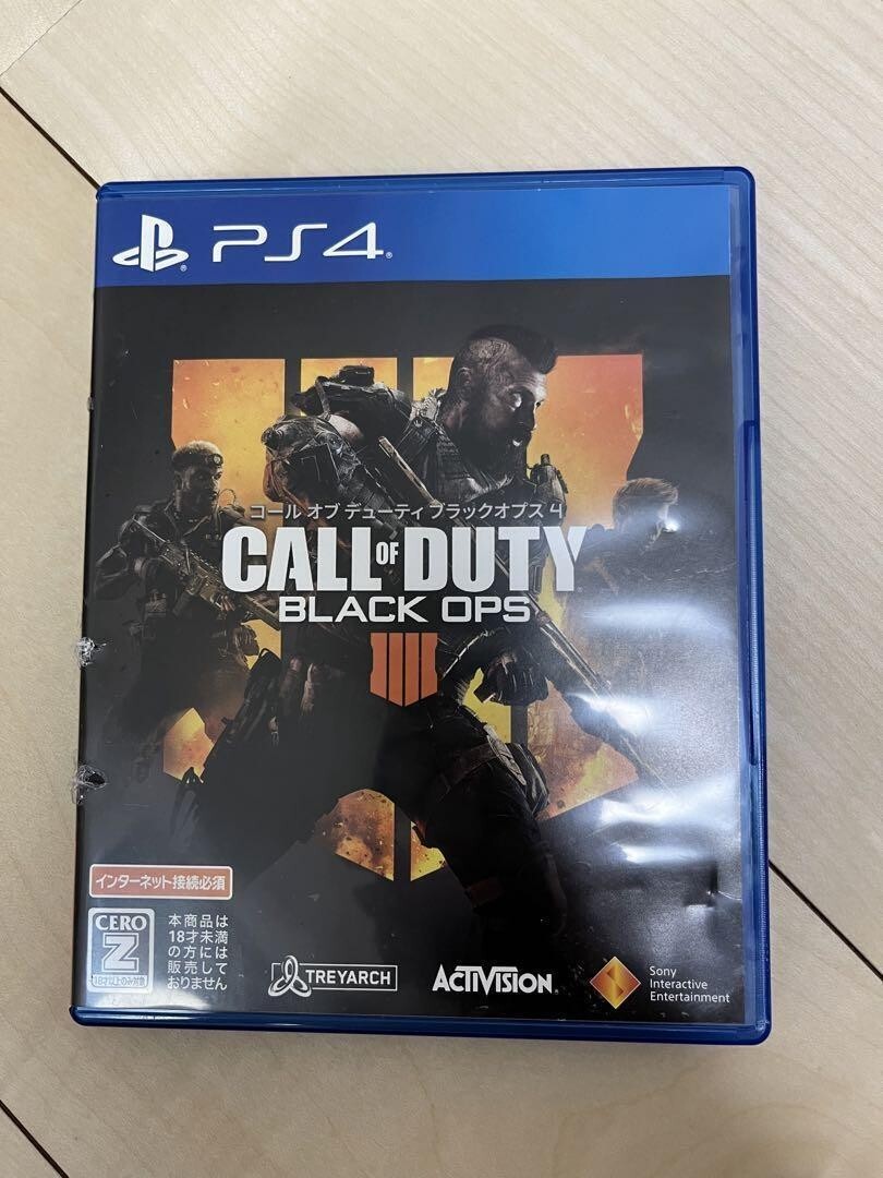 Call of Duty Black Ops 4 PS4 Japan Ver Tested Complete FPS Region