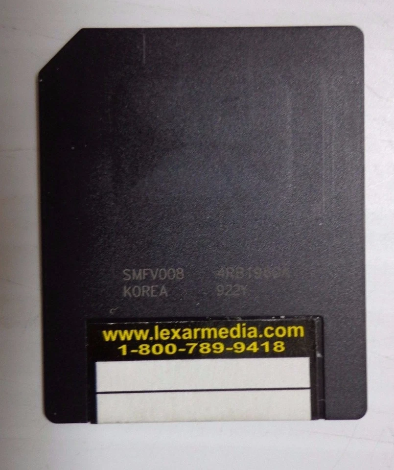 LEXAR MEDIA 8MB High Performance Digital Media -3 - Image 2 of 2