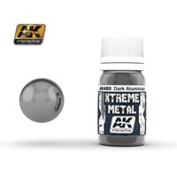 Ak Interactive Ak-480 Xtreme Metal Dark Aluminium 30ml Enamel Ak Interactive Ak-480 Xtreme Metal Dark Aluminium 30ml Enamel