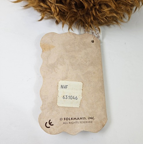 COLA POPULAR BEBÉ PETIRROJO EN NIDO MANO MARIONETA PELUCHE POR FOLKMANIS PREESCOLAR NUEVO CON ETIQUETAS RARO - Imagen 4 de 5