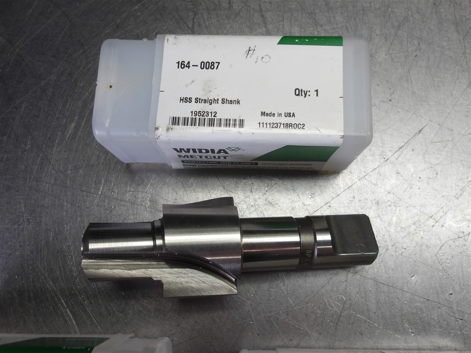 Lot of 3 Widia HSS Straight Shank Port Tools (1)1640087 (1)1640043 (1