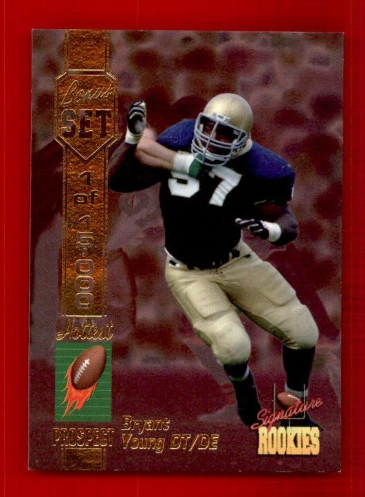 1994 Signature Rookies Hottest Prospects #A2 Bryant Young.
